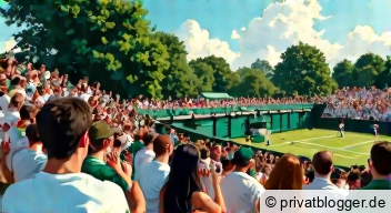 Emotionen HoCh drei: Die Zuschauer im Wimbledon-Fieber Emotionen HoCh drei: Die Zuschauer im Wimbledon-Fieber