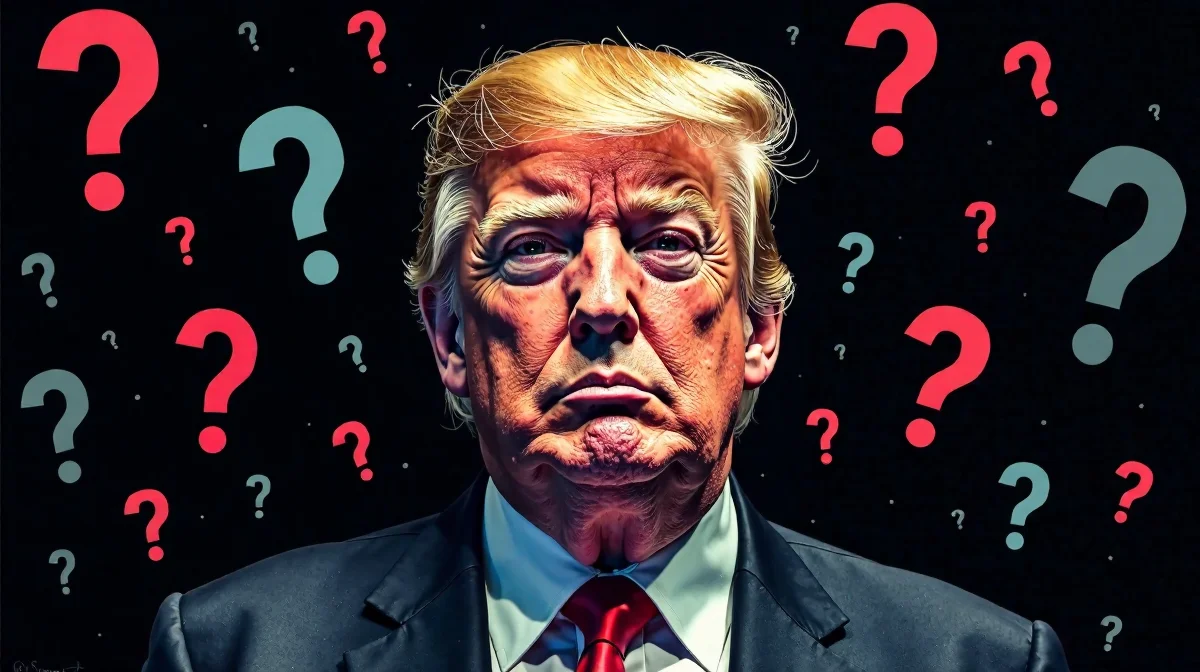 Donald Trump: Verschwörungstheorien und mysteriöse Nachrichten entschlüsseln