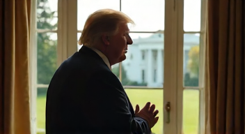 Ich erinnere mich an den Moment, als Trump zum Fenster ging (1/10)