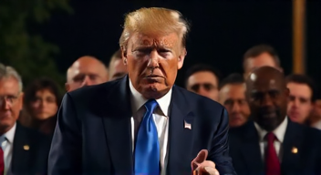 Ich erinnere mich an die unberechenbaren Auftritte von Donald Trump (1/10)