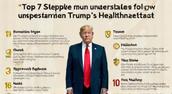 Das sind die Top 7 Schritte beim Verständnis von Trumps Gesundheitszustand