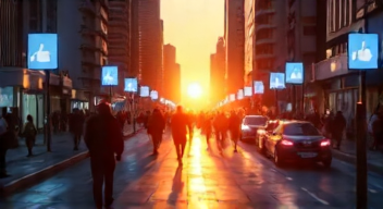 Der Einfluss der sozialen Medien auf die öffentliche Wahrnehmung (3/10)