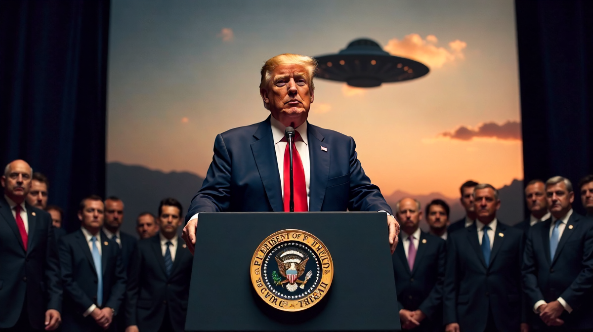 Donald Trump: Ufo-Enthüllung, Historische Rede, Außerirdisches Leben