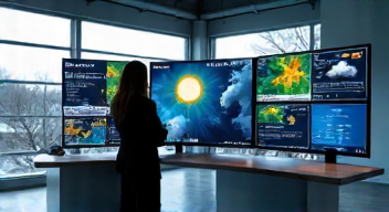 Einblick in die Wettervorhersage (2/10)