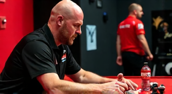 Einblicke in die Vorbereitung der Darts-Profis (2/10)