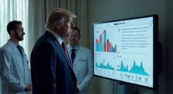 Einfluss der medizinischen Versorgung auf Trumps Gesundheitswahrnehmung (2/10)