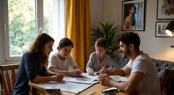 Einfluss des medialen Drucks auf die Familie (2/10)