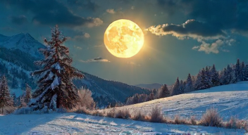 Kulturelle Bedeutung des Vollmonds im Februar (3/10)