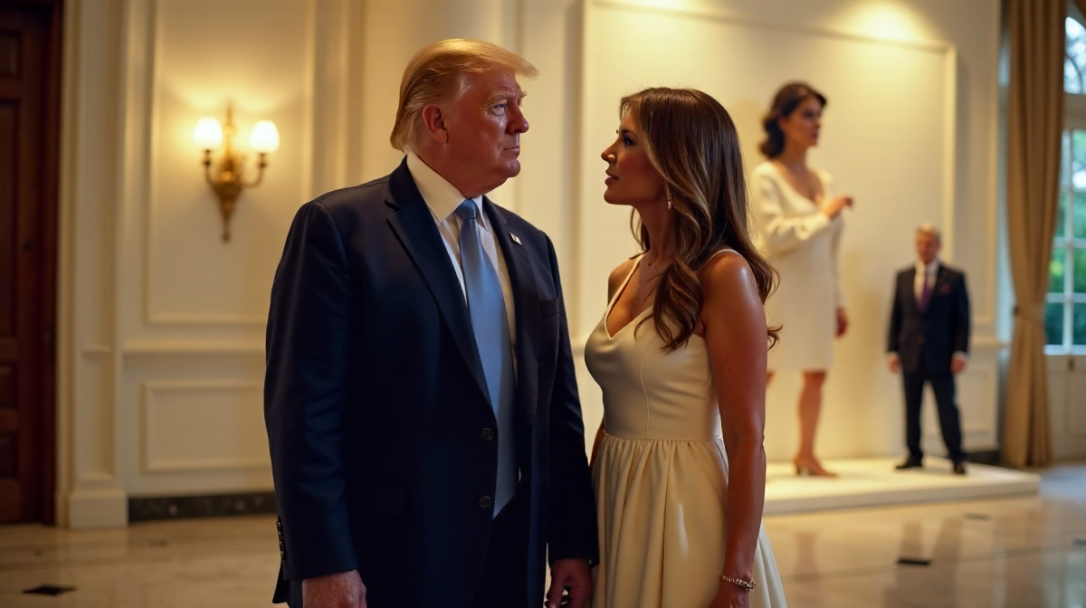 Trump, Melania und die Kunst des Spottes: Ein Blick auf Satire und Politik