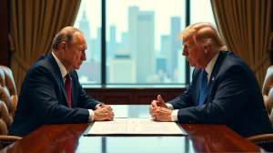 Wladimir Putin und Donald Trump: Ein 7-Punkte-Plan für den Machtwechsel?