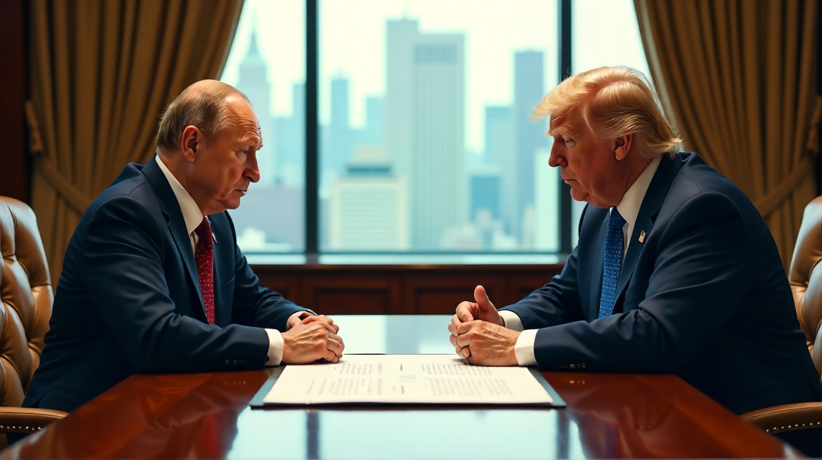 Wladimir Putin und Donald Trump: Ein 7-Punkte-Plan für den Machtwechsel?