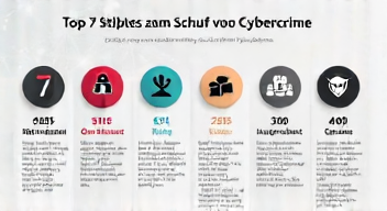 Das sind die Top 7 Schritte beim Schutz vor Cybercrime