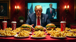 Die Paranoia von Donald Trump: Fast Food, Sucht und das Streben nach Kontrolle
