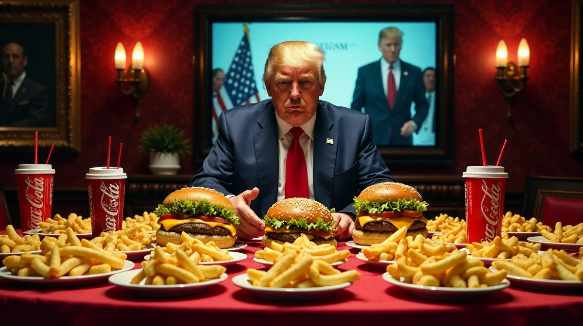 Die Paranoia von Donald Trump: Fast Food, Sucht und das Streben nach Kontrolle