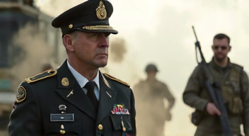 Die Rolle des strengen Commanders Stinger (3/10)