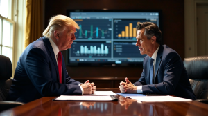 Donald Trump, Gavin Newsom und die Macht der Worte: Ein politisches Drama