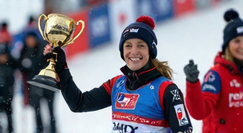 Einfluss des Wettbewerbs: Nika Prevc und ihr Sieg (2/10)