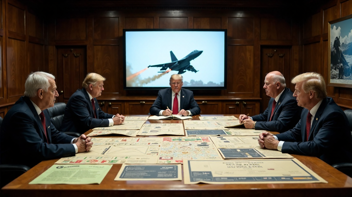 Entsetzen über Trumps Kommandozentrale: Iran, Krieg, Mar-a-Lago