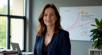 Ich bin Dr. Julia Meyer, Ökonomin, 45 Jahre (7/10)