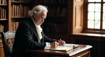 Ich bin Immanuel Kant (Philosoph, 1724-1804) und reflektiere über Moral und Verantwortung (5/10)