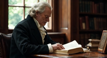 Ich bin Immanuel Kant, Philosoph, und erörtere den Einfluss von Moral in der Gesellschaft (5/10)