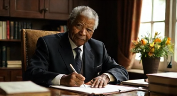 Ich bin Nelson Mandela (Politiker, 1918-2013) und reflektiere über den Mut zur Veränderung (9/10)