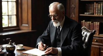 Ich bin Sigmund Freud (Vater der Psychoanalyse, 1856-1939) und frage: Wie beeinflusst der Glaube die Psyche des Menschen?