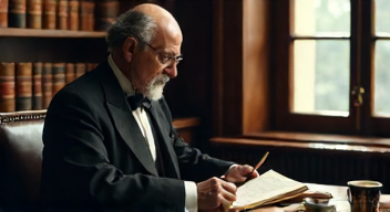 Ich bin Sigmund Freud, Vater der Psychoanalyse, und untersuche die psychologischen Aspekte von Trumps Verhalten (7/10)