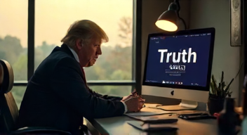 Mein persönlicher Blick auf Trumps Dilemma mit Truth Social (1/10)