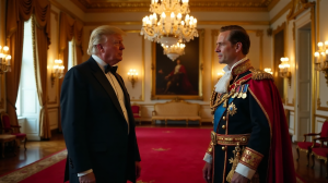 Trump, König Charles III. und der Ballsaal: Ein pompöses Staatsbesuch-Szenario