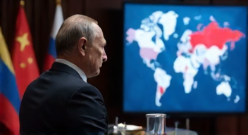 Wladimir Putins Reaktion auf internationale Spannungen (3/10)